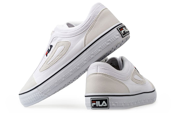 Мужские кеды Fila FUSION Classic Boarder (молочно-белые) — 奶白 — фото 3