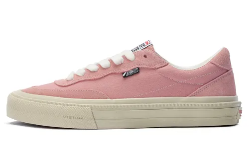 Vision Street Wear Flat Top Low top Skateboard Shoes Unisex Cherry Blossom Pink
