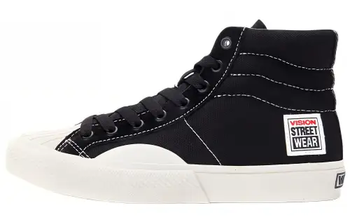 Vision Street Wear High top Skateboard Shoes Unisex Black