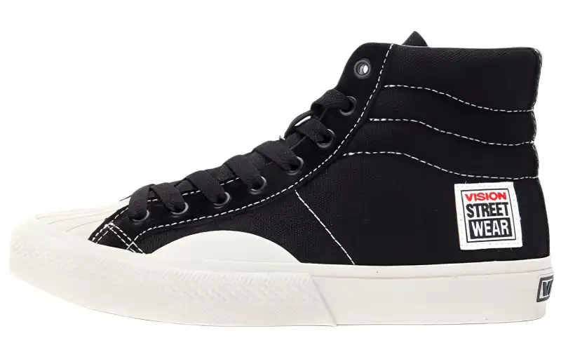 Vision Street Wear High top Skateboard Shoes Unisex Black