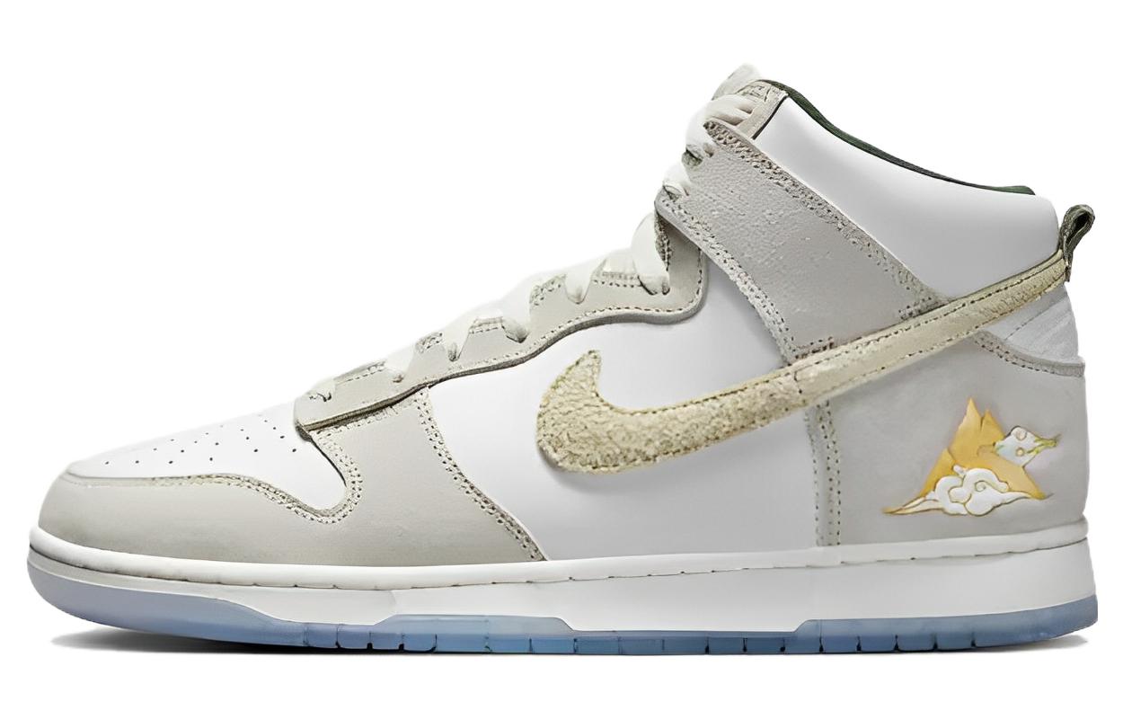 Кроссовки Nike Nike Dunk High "Gold Mountain" (серый)