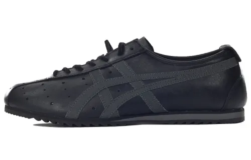 Onitsuka Tiger Skateboard Shoes Unisex Low Top Black/Gray