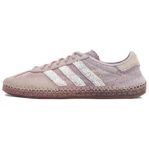 CLOT x Adidas Originals Gazelle Low top Skateboard Shoes Unisex Pink