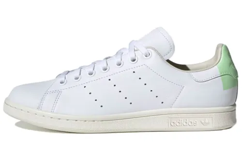 Adidas Originals Stan Smith Shoes White/Green Women's