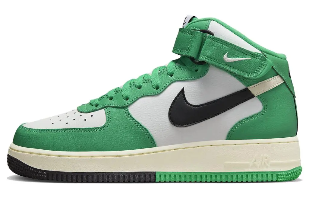 Nike Air Force 1 Mid LV8 Split White Stadium Green