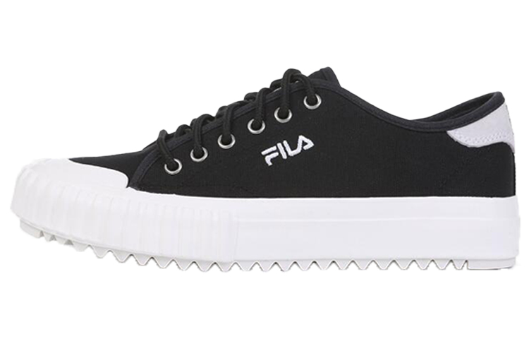 FILA Classic Kicks T Low Top Board Shoes Black/White