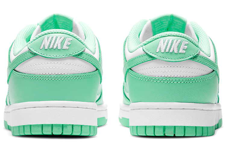 Женские кеды Nike Dunk Green Glow (зеленые) — фото 5