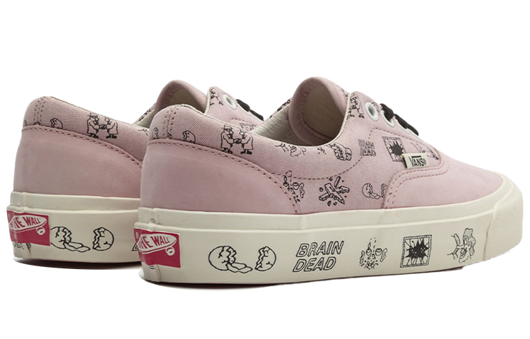 Кеды Brain Dead x Vans Era LX (розовый) — фото 3