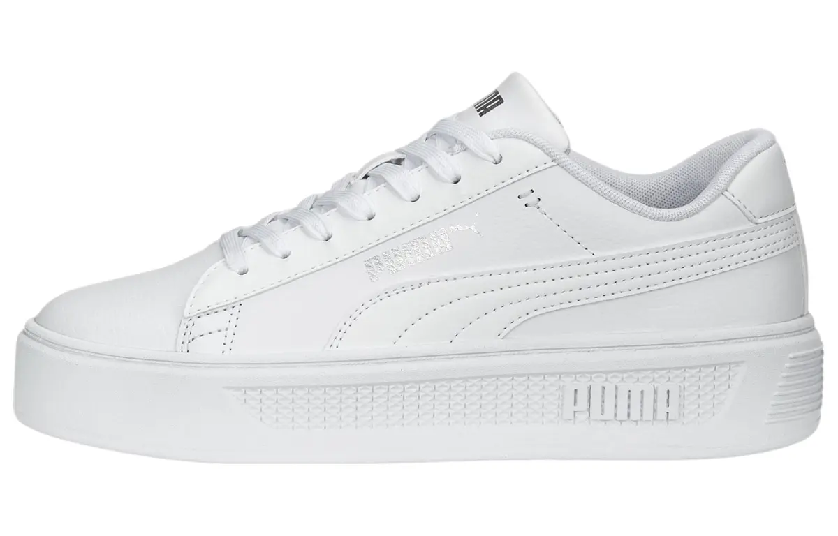 PUMA Smash Platform V3 'White' Women's