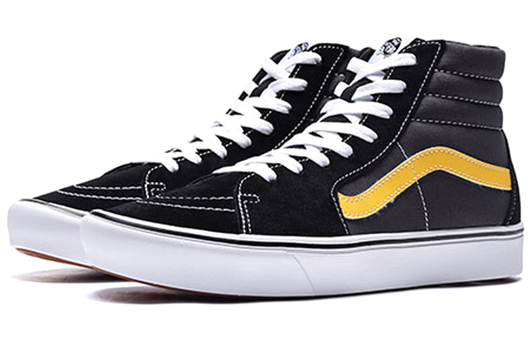 Кеды Vans SK8 (черные из замши) — Чёрный — фото 3