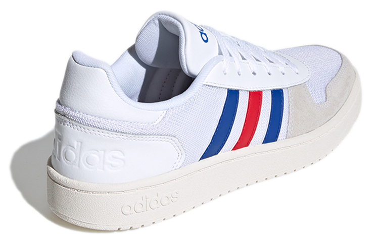 Мужские кеды adidas neo Hoops 2.0 (бело-сине-красный) — Белый / синий / красный — фото 3