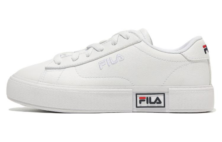 FILA Hyper Coat Low top Skateboard Shoes Women's White Korean Style