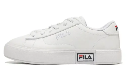 FILA Hyper Coat Low top Skateboard Shoes Women's White Korean Style