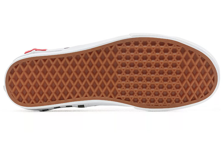 Кеды Vans slip-on CAP Checkerboard (фиолетовый) — фото 5