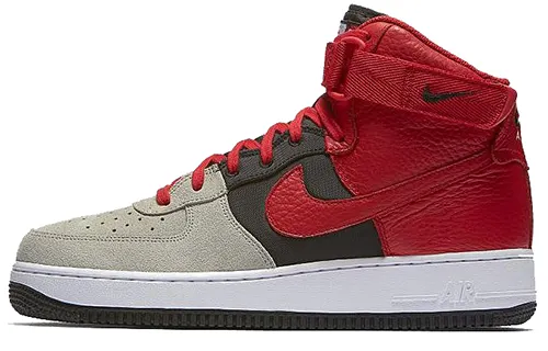 Nike Air Force 1 High '07 LV8 Wolf Grey University Red Black