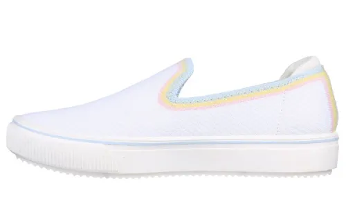 Skechers Skateboard Shoes Women's Low Top White