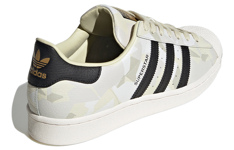Кеды adidas originals (желто-черно-белые) — фото 4