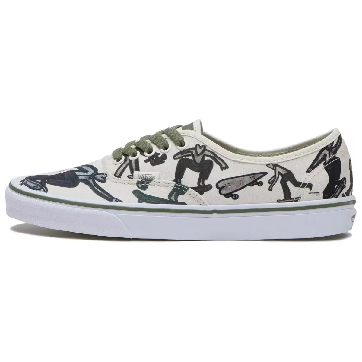 Vans X Bolin Authentic 'Marshmallow Olive Green'