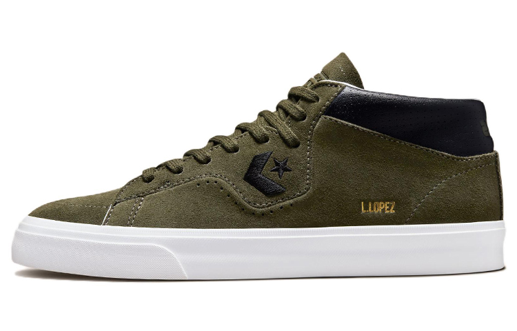 Converse Louie Lopez Pro Leather 'Army Green Black'