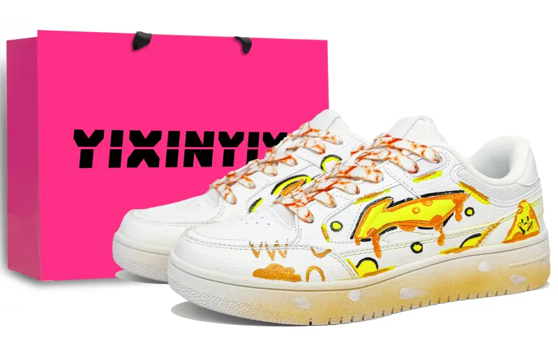 Li Ning Tianji Slip Resistant Abrasion Resistant Low top Skateboard Shoes Unisex Bee Yellow