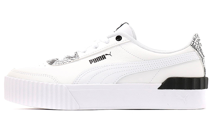 PUMA Carina Lift Casual Shoes For White/Black Women's