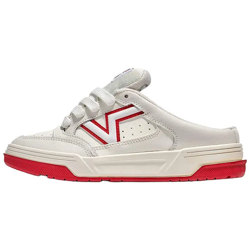 Vans Upland Low top Skateboard Shoes Women's White Red