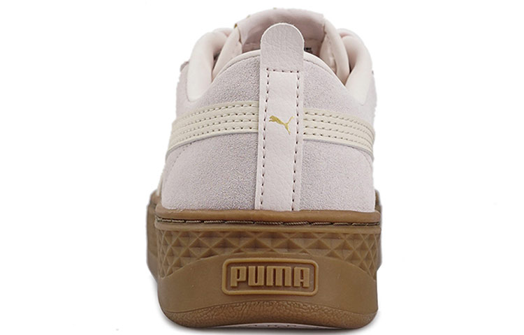 Женские кеды PUMA Smash Platform (кремово-розовые) — фото 5