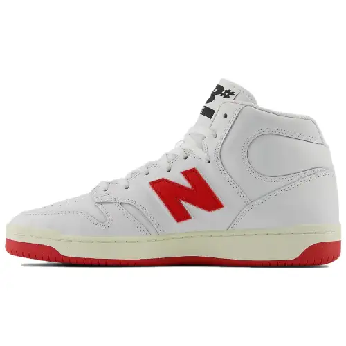 480 Numeric New Balance High 'White Red'