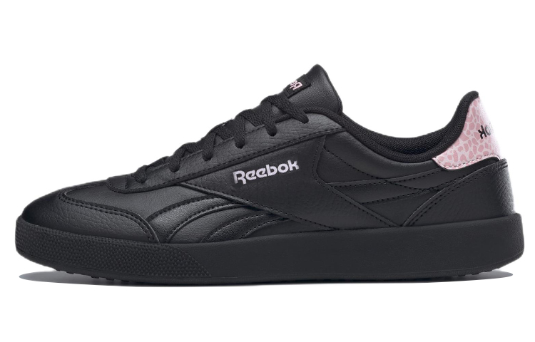 Reebok Vector Smash Low top Skateboard Shoes Women's Black Pink
