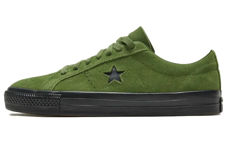 Converse One Star Pro Retro Low Tops Casual Skateboarding Shoes Unisex Green
