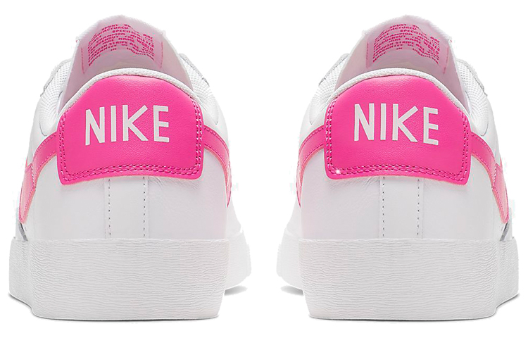 Женские кеды Nike Blazer OG (бело-розовые) — фото 4