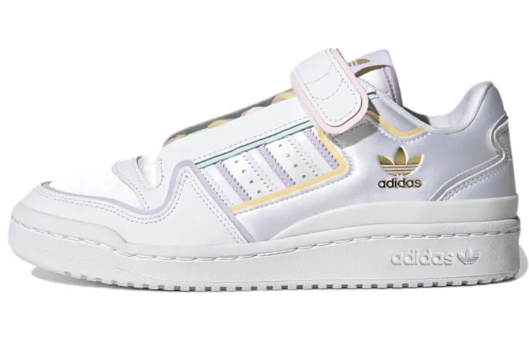 Adidas Forum Plus White Pink Purple Women's