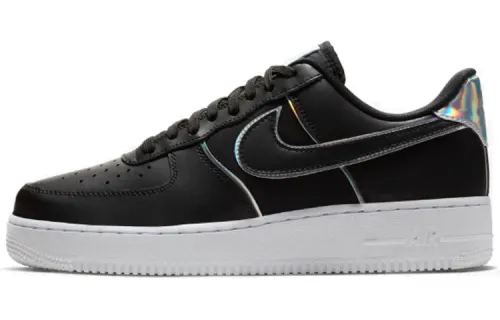 Nike Air Force 1 Low Black Iridescent Outline