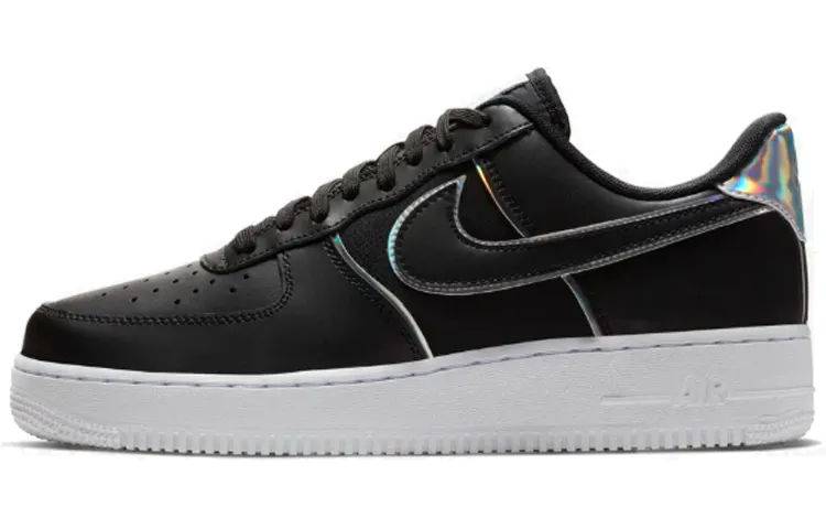 Nike Air Force 1 Low Black Iridescent Outline