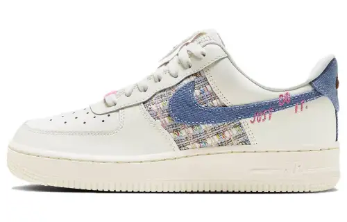 Nike Air Force 1 Low '07 Lx Denim Swoosh Boucle Women's