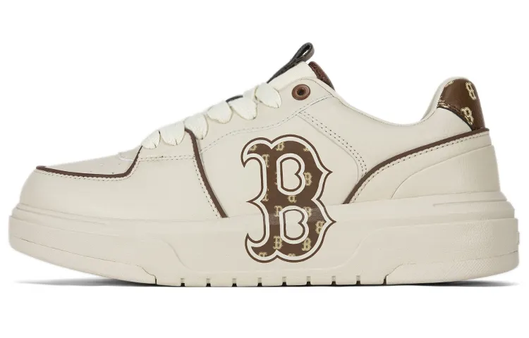MLB Chunky Liner Boston Low top Skateboard Shoes Unisex Brown