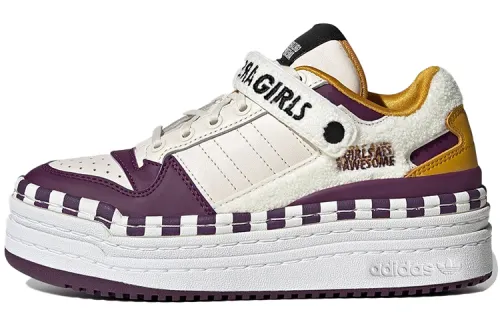 Triple Platforum Girls Are Awesome x Triple Platforum Wmns Adidas Originals Low 'White Purple Beauty' Women's