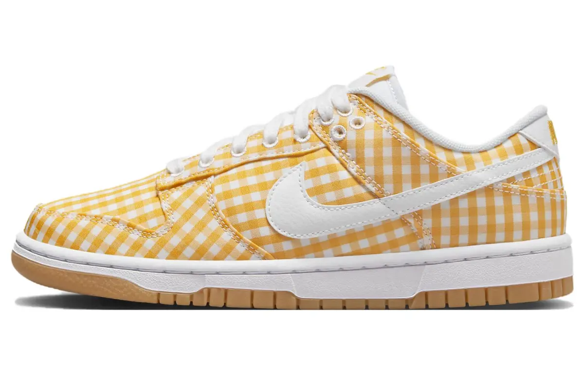 Nike Dunk Low "Yellow Gingham" Women's