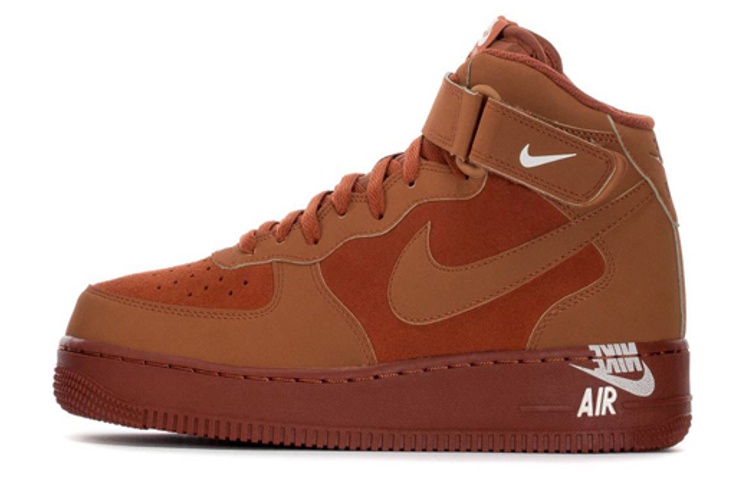Мужские кроссовки Nike Nike Air Force 1 (оранжевые)