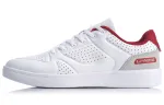 Li Ning Skateboard Shoes Unisex Low Top White Red