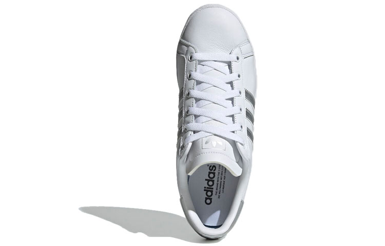 Женские кеды adidas originals Coast Star (бело-серебряные) — фото 5
