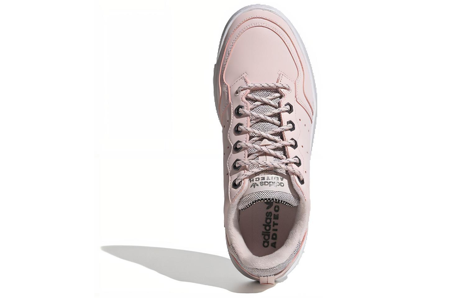 Женские кеды adidas originals Super Court (розовые) — Розовый — фото 4