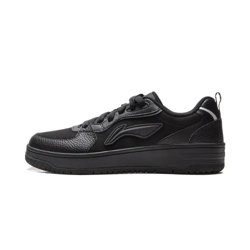 Li Ning Tianji Soft Low top Skateboard Shoes Men's Black