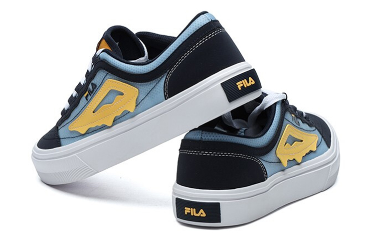 Мужские кеды Fila Ollie (голубые) — фото 5