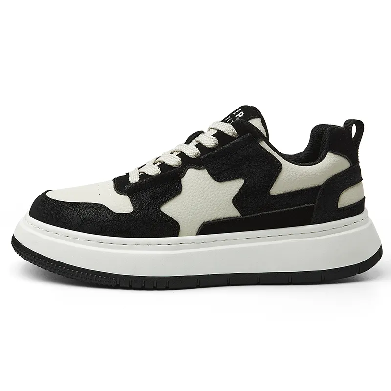 JEEP SPIRIT Leisure Collection Low top Skateboard Shoes Men's Graphite Black