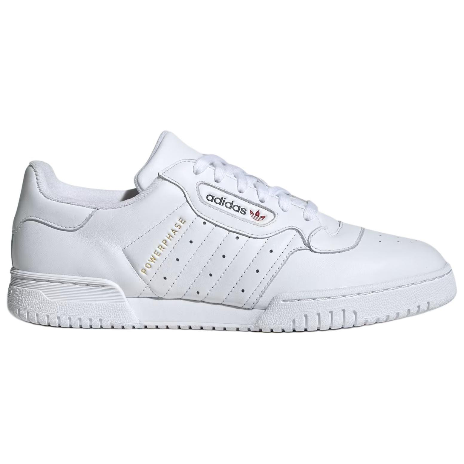 Мужские кеды adidas originals Yeezy Powerphase (белые) — Белый — фото 2