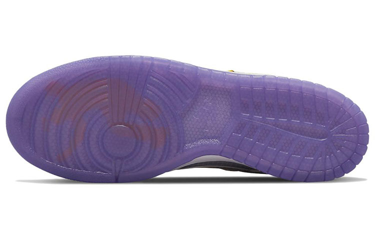 Кеды Union x Nike Dunk LA "Court Purple" (белый / фиолетовый) — фото 6