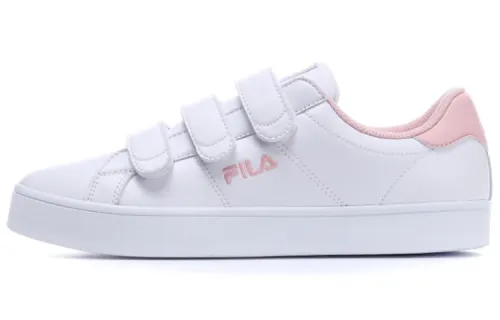 FILA Court Deluxe Series Low top Sneakers White/Pink Women's