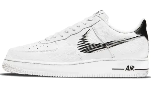 Nike Air Force 1 Low Zig Zag Black White