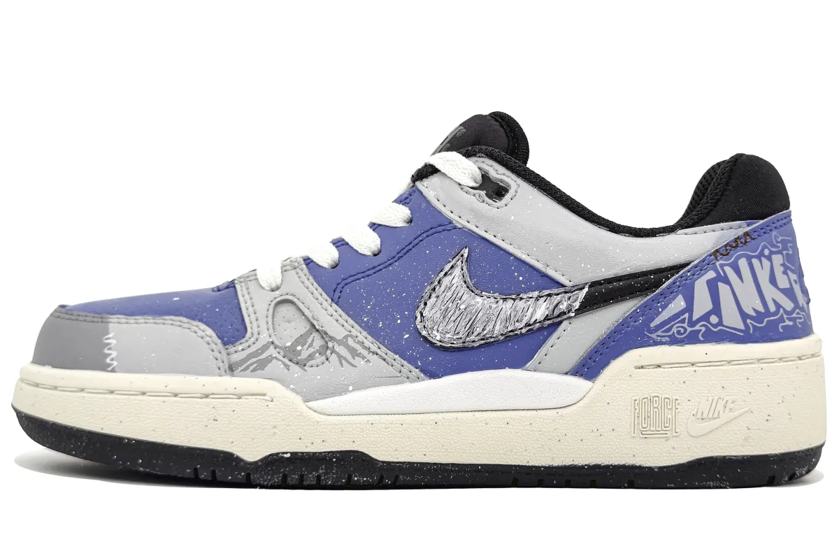 Nike Full Force Slip Resistant Abrasion Resistant Slip Resistant Abrasion Resistant Low top Skateboard Shoes Men's